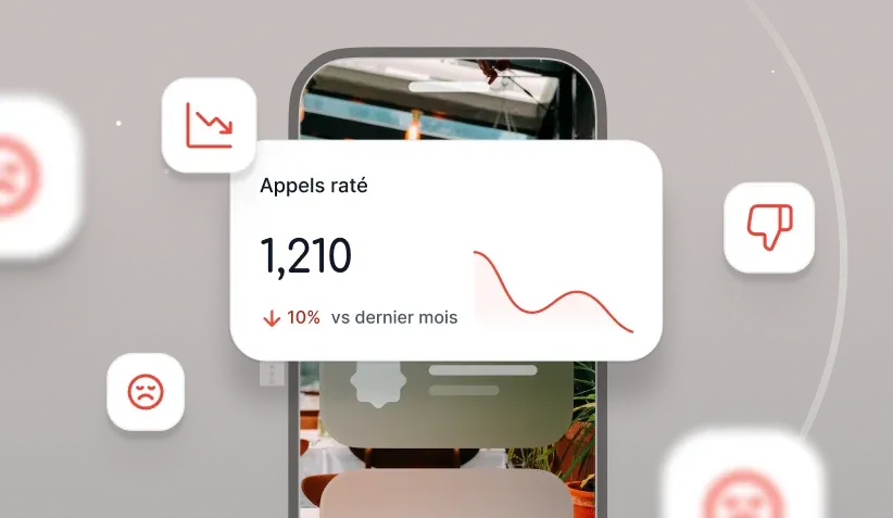 Statistiques appels manqués restaurant et impact financier analysés par l'IA BellTable, les conséquences de ne pas avoir de réceptionniste IA
